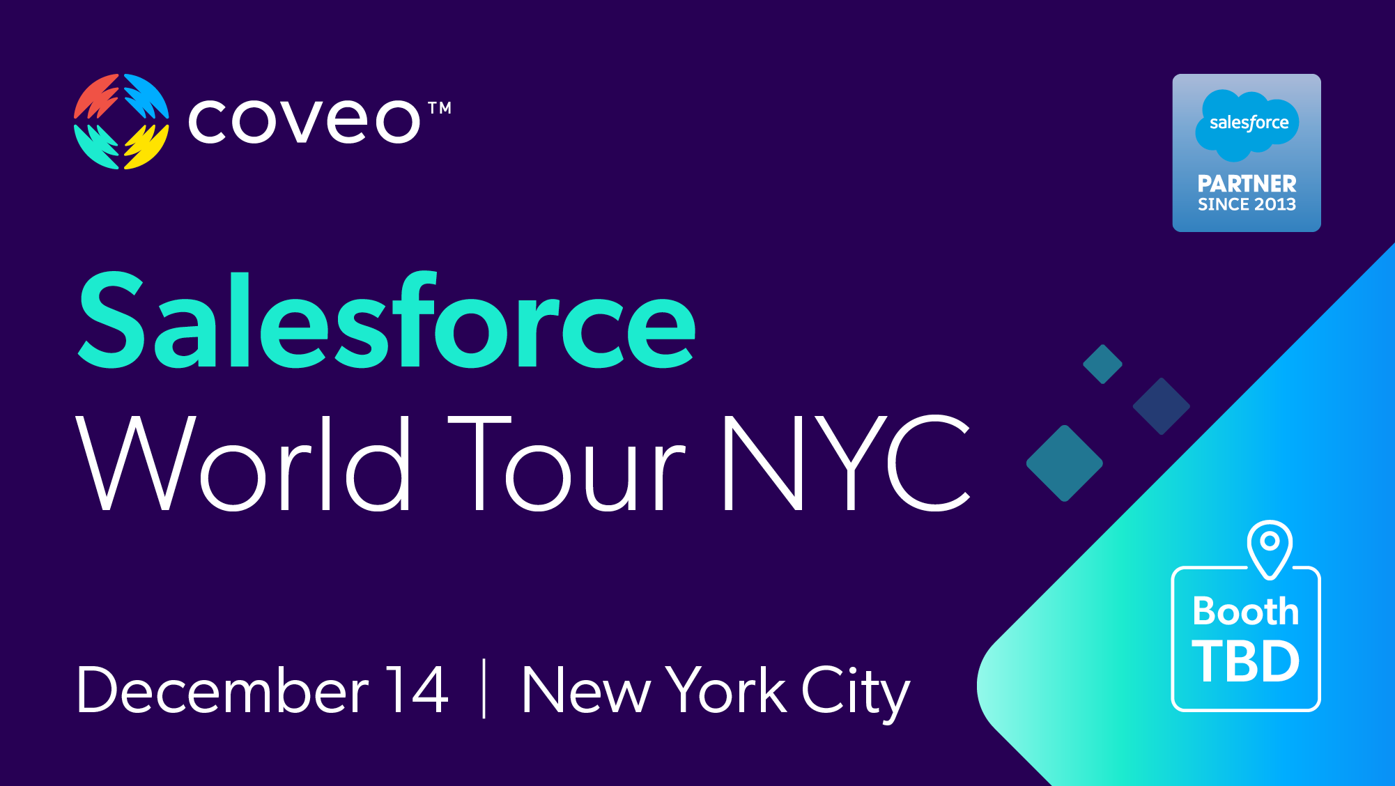 Salesforce World Tour NYC Coveo