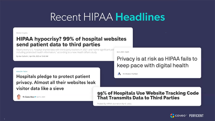 Recent HIPAA Data Breach Security Headlines