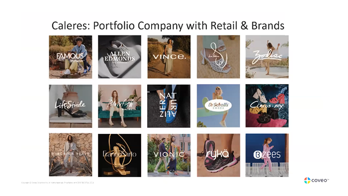 Caleres’ portfolio of retail brands